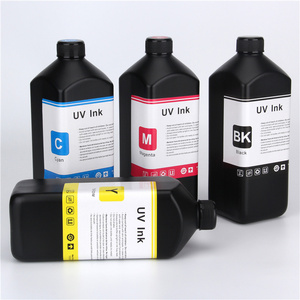 UV Ink 100% compatible Soft Hard UV Print Ink For Printer For Epson 1390 TX800 L800 xp600 Printing