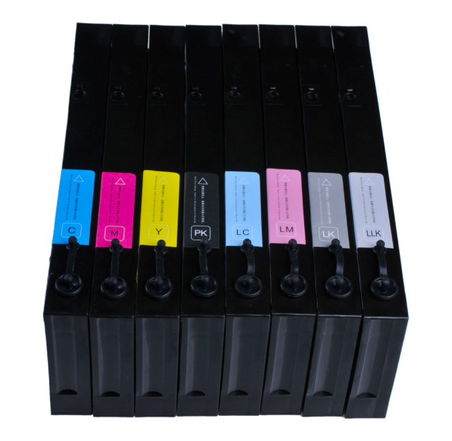 Goosam 300ML Empty Refillable LED Curable Uv Ink Cartridge For Epson Stylus Pro 4000 4400 4450 4800 4880 7600 9600 Printer