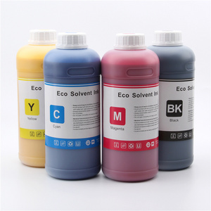 Eco solvent ink for jade jd 1802 1601 3202 5 10 with epson dx5 and konica km 1024i 512i 30pl 512 print head for synthetic canvas