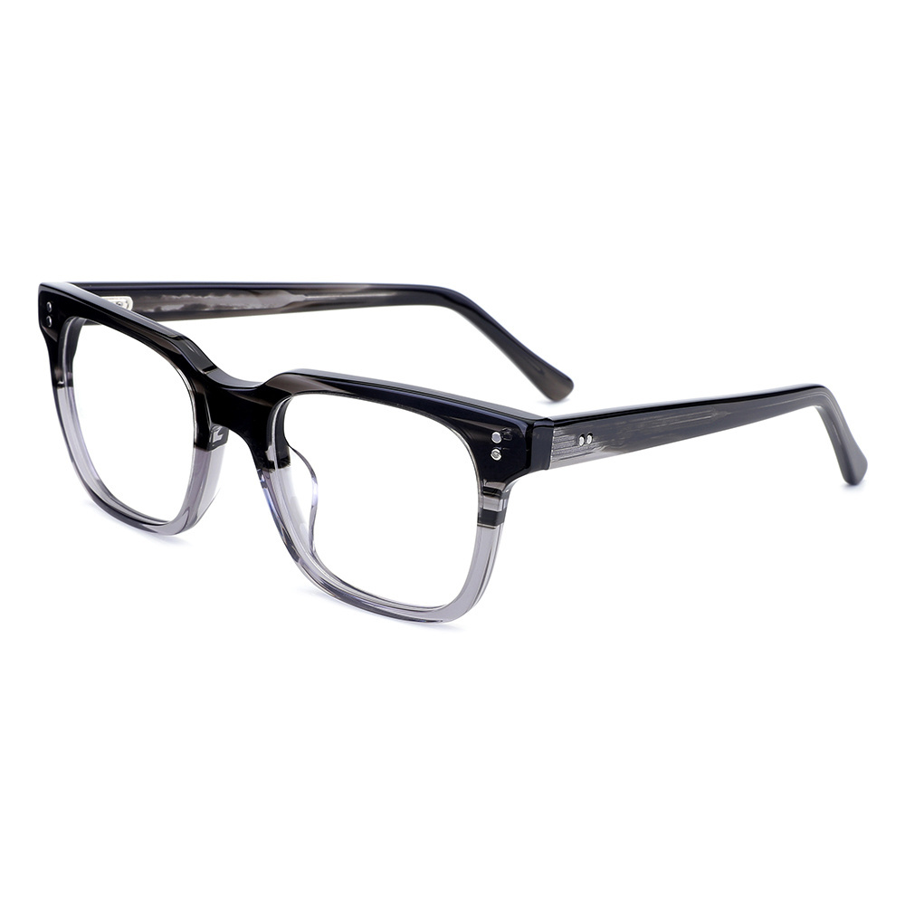 2023 New Collection Square Acetate Glasses Optics Frames Optical Glasses for Men Women