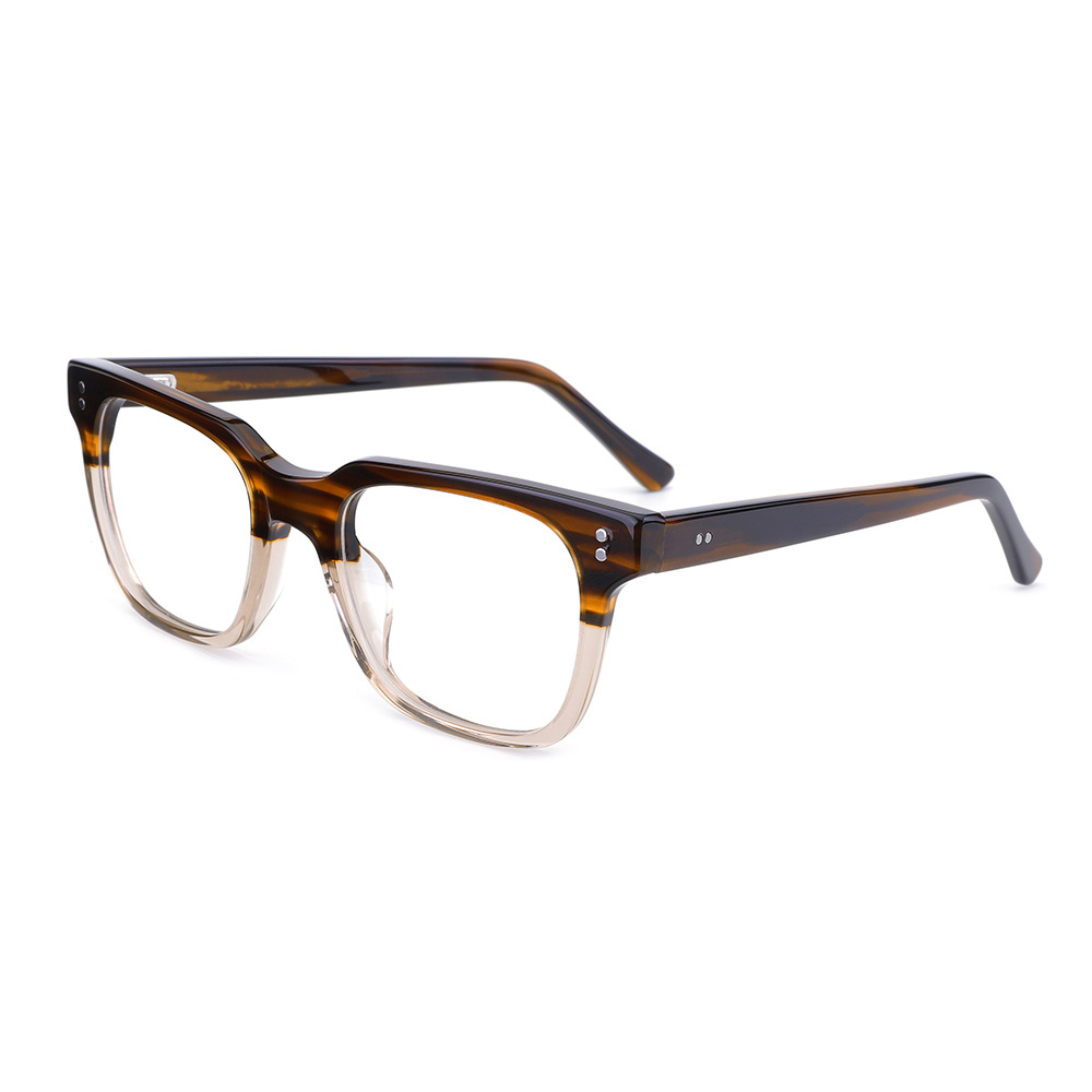 2023 New Collection Square Acetate Glasses Optics Frames Optical Glasses for Men Women