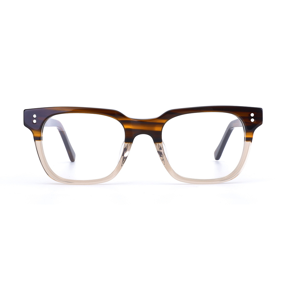 2023 New Collection Square Acetate Glasses Optics Frames Optical Glasses for Men Women