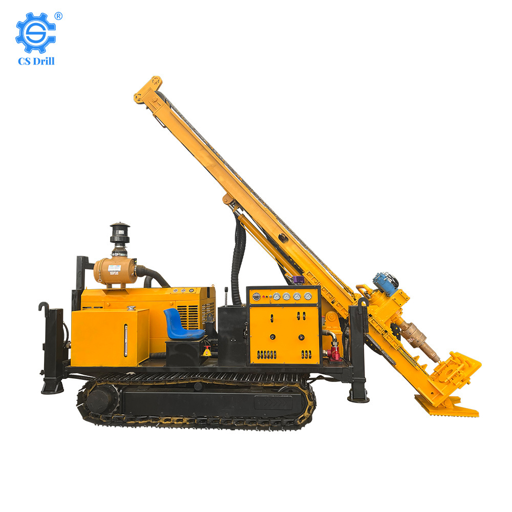 CSRC500 High Air Pressure rock drilling rig for mining well Reverse Circulation RC Drilling Rig Machine for sale