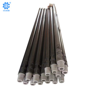 3m 3000mm Water Well Drill pipe Rod 1m Deep Oil Well Borehole Drilling Rig 1000mm Drilling Pipes  for water well