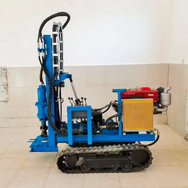 Hydraulic Ground Screw Small Piling Driving Hammer Helical Pile Driver Post Machine