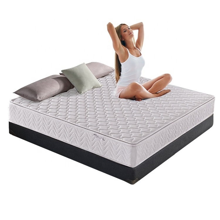 AIDI Colchones Sleepwell Non-woven Fabric Bed Mattress Latex Bed Spring Memory Foam Spring Mattress With Box