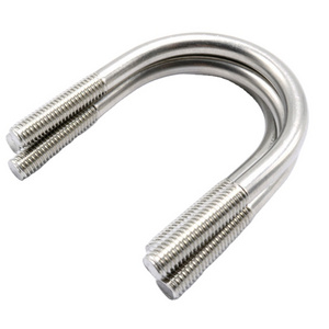 U-bolt bolt m8 stainless steel u shape bolt nut washer