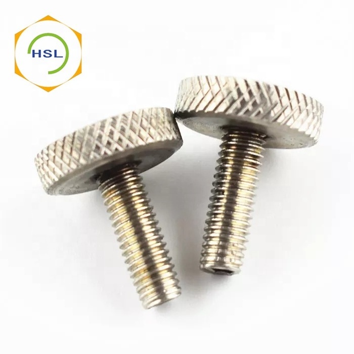 Custom M10 Stainless Steel Knurled Bolt For Auto Or Machinary