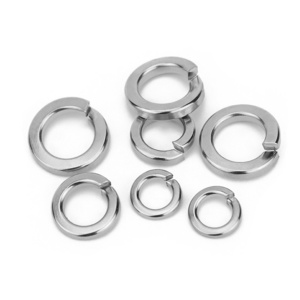 Custom Spring Washer Wholesale Stainless Steel Circlip M8 Round Thin Spring Star Self Serrated Lock Washer Plain