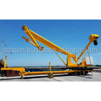 2023 lorry loading unloading system Ship Unloader is a large bulk handling equipment for bulk shipment