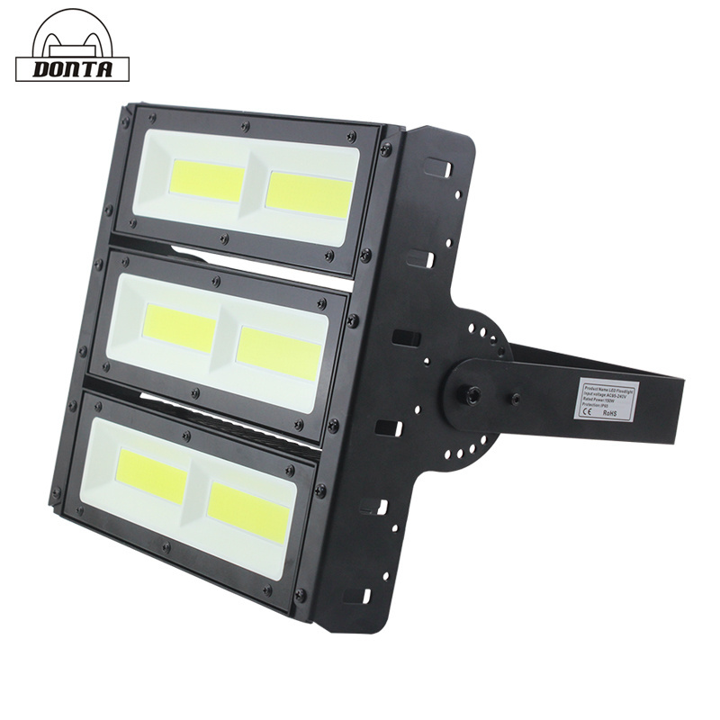 high power high lumen 160lm/W waterproof IP66 outdoor 150 watt cob led flood light module 6500K white light exterior lighting