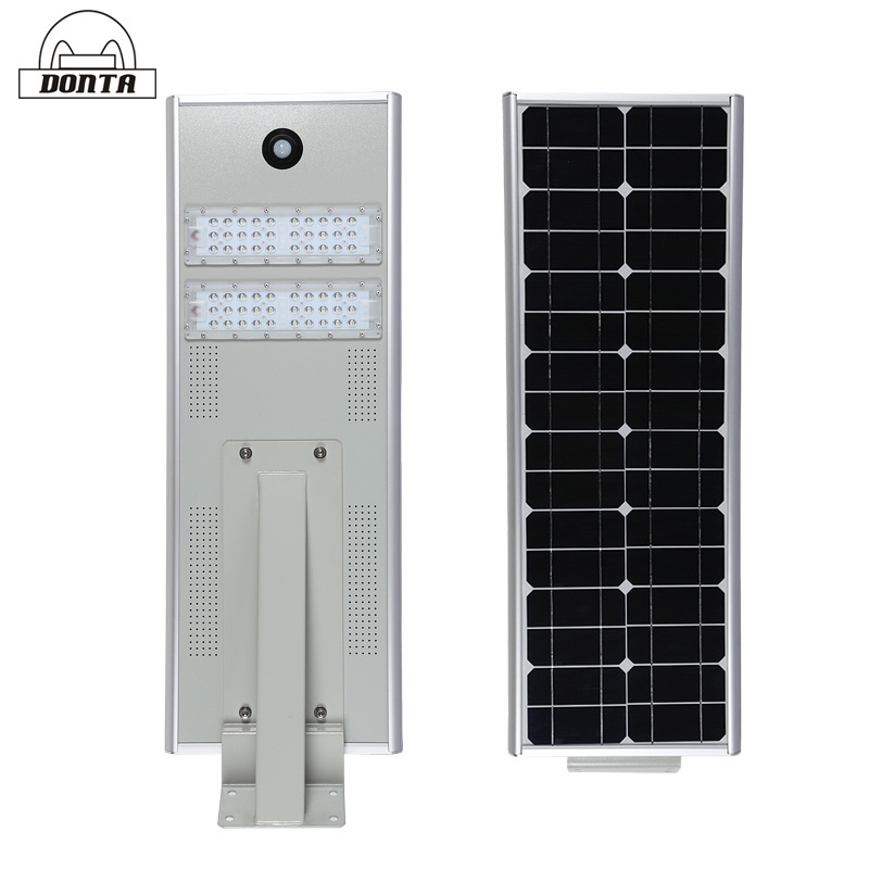 outdoor waterproof all in one solar street lantern night light 20w 30w 40w 50w 60w 80w 100w