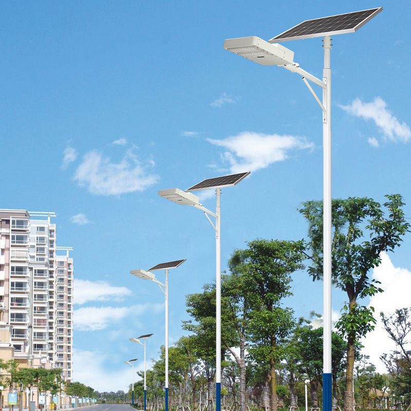 high quality automatic outdoor waterproof all in two solar led street light road light 50W 80W 100W 150W