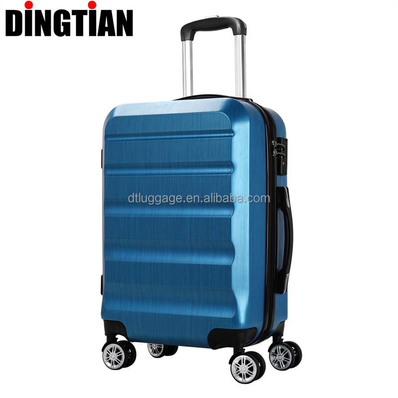 2024 Hot Sale Fluorescent Carry On Expandable 3 Piece Abs+Pc Printing Travel Luggage Vintage Tsa Lock Trolley Luggage Wheel