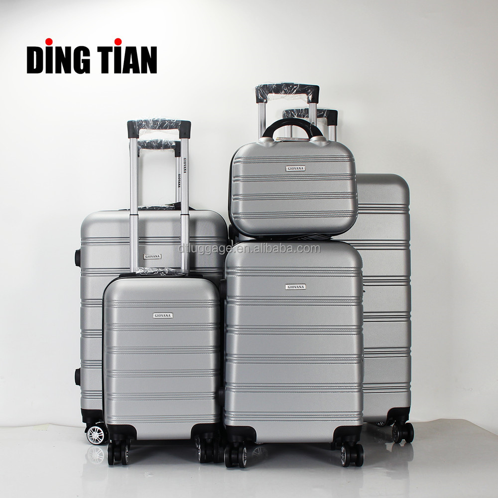 ABS Hard Luggage Bag Branded LOGO Trolley Carryon Suitcases Travelling Bags Luggage Premium Quality Valise 5 en 1 Koffer Set