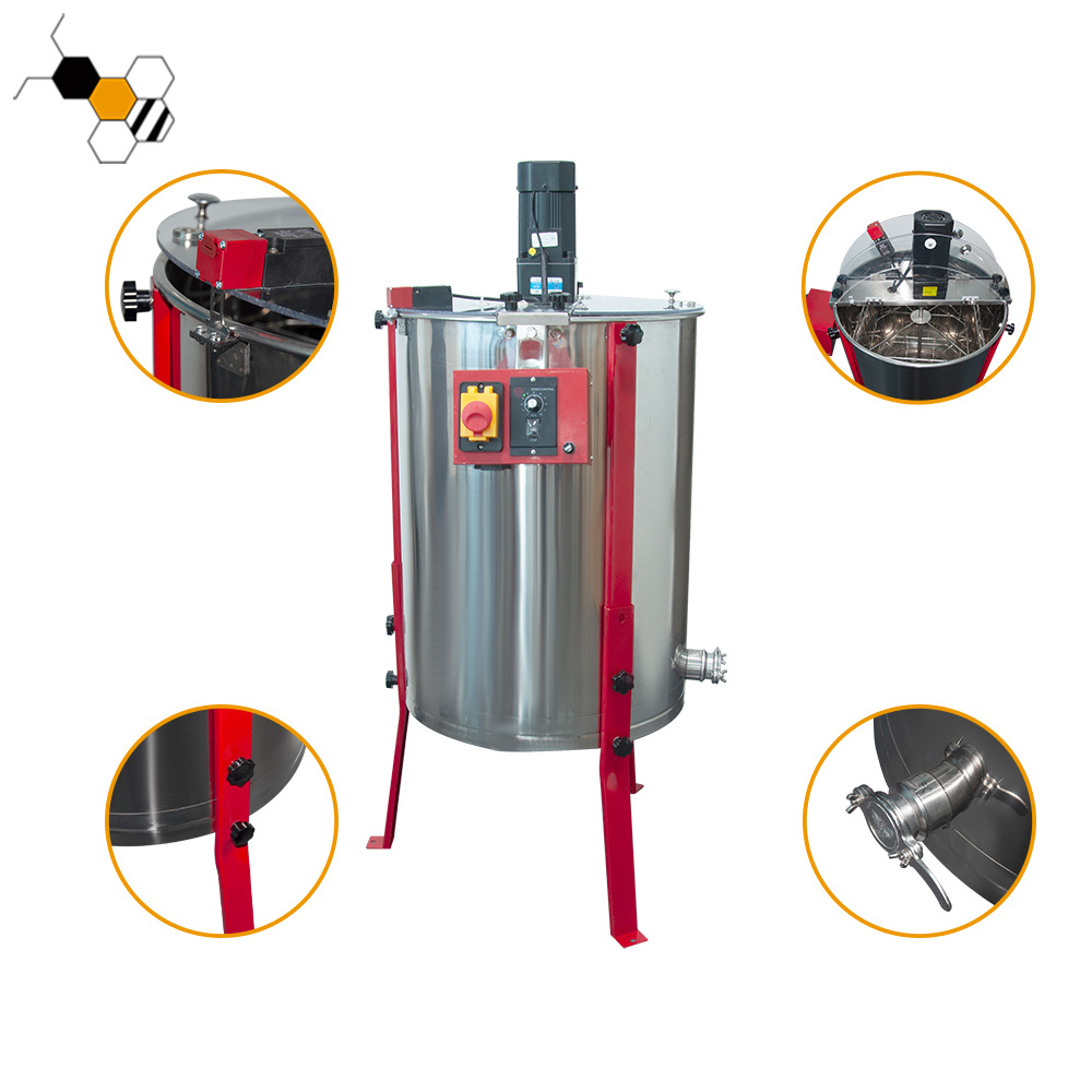 Radial used honey bee extractor 4 frame electric honey extractor