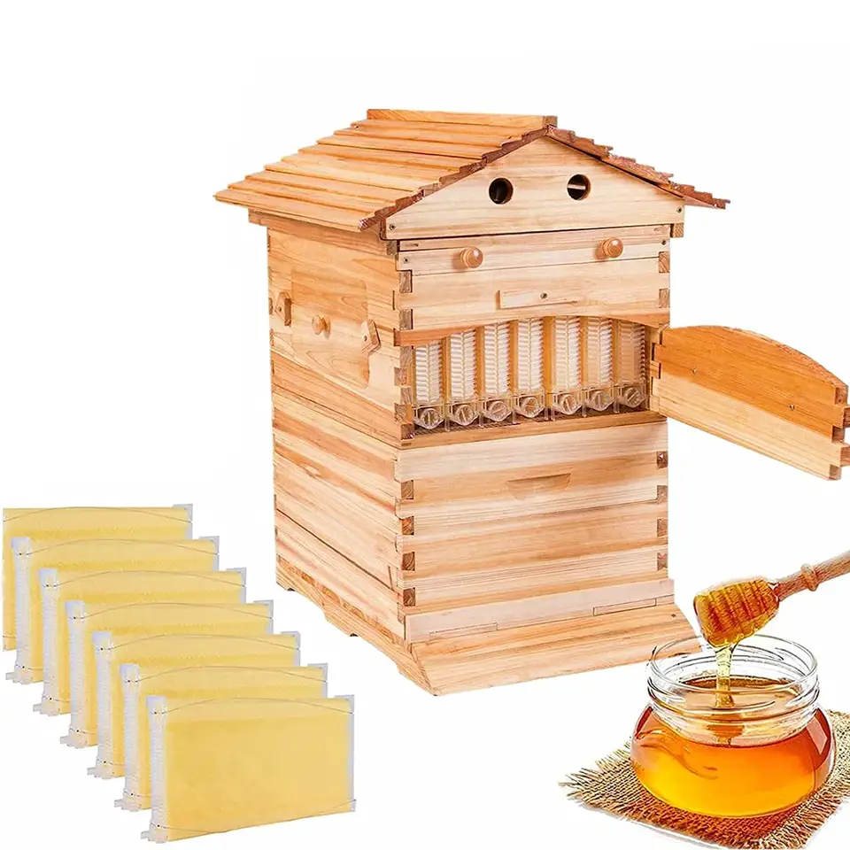 Wooden auto bee hive boxes automatic bee hive box