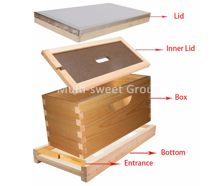 Beekeeping Equipment Nucs Box Beehive Wooden Nucs Boxes