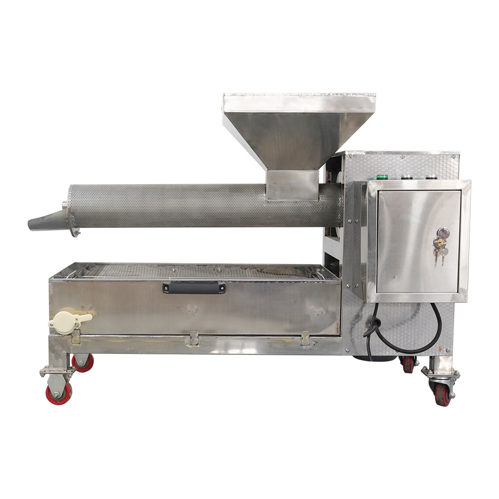 Beekeeping Cappings Screw Press Honey Wax Separator Machine