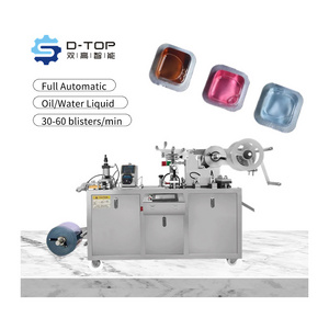 Full Automatic Jam Sauce Chocolate Tomati Ketchup Butter PVC Blister Packing Machine