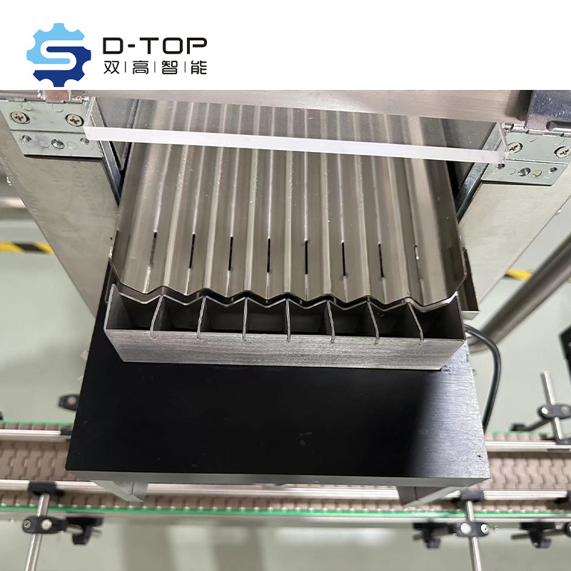 D-top 8 channels electric automatic capsule soft gel counting machine