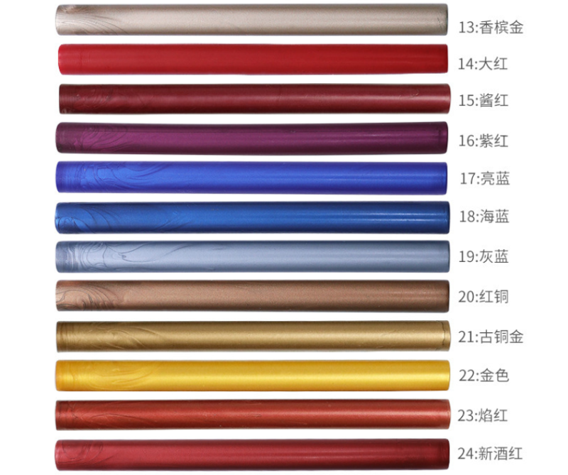 Factory Price Cheap Supplier Retro Vintage Wax Seal Stamp and Letter Glue Gun Sealing Wax Sticks