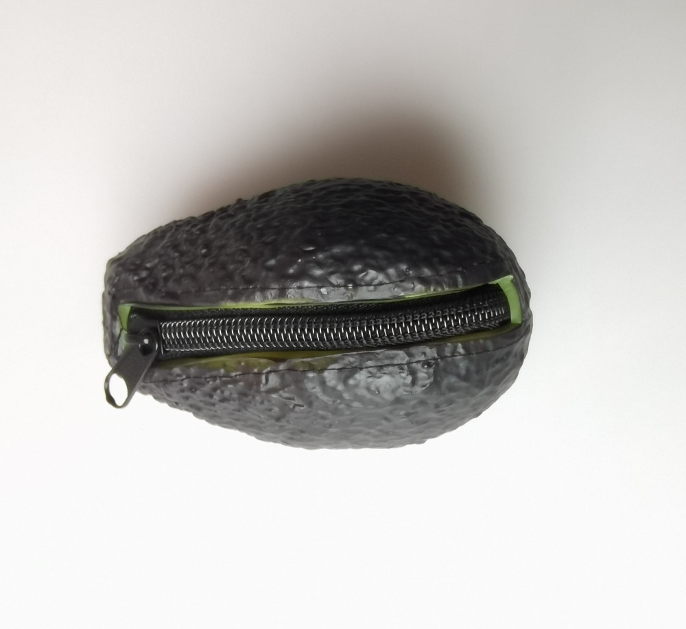 Wallet coin purse luxury small Zipper Bag Men'S Mini Purses With Zip  Accessories Keychain Pvc Coins silicone avocado purse