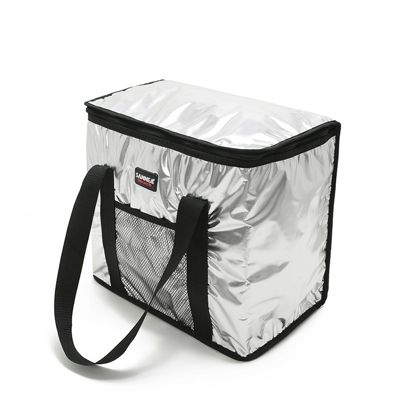 Supply Tote Promotional Beer Laminated Pp Fabric Backpack With Non Woven Aluminum Foil Disposable Insulated Cooler Bag