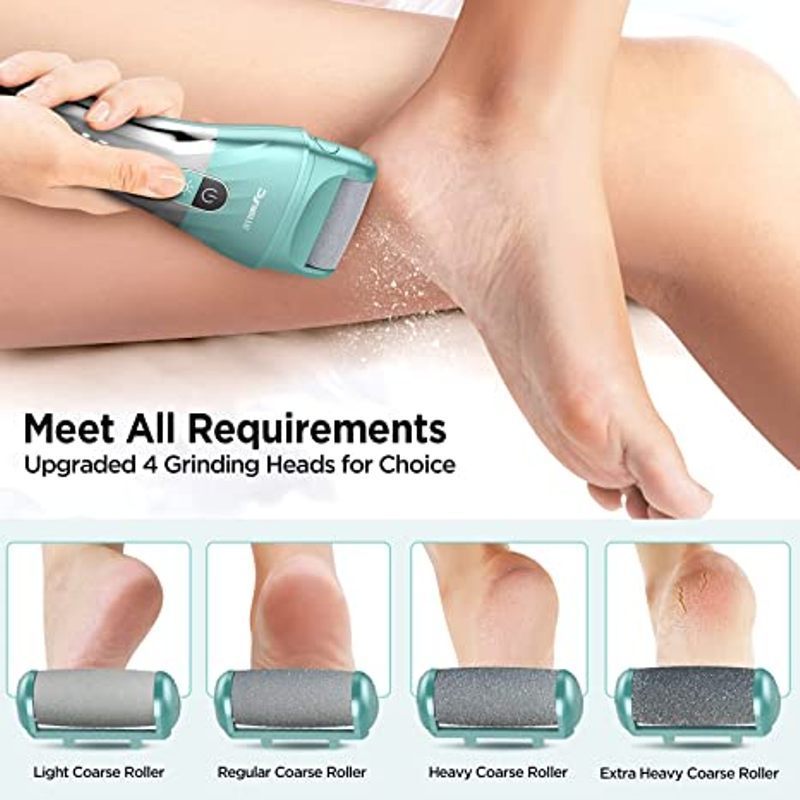 2021 New Design Pedicure Machine Set Remove Dead Skin Electric Foot File and Callus Remover Rechargeable