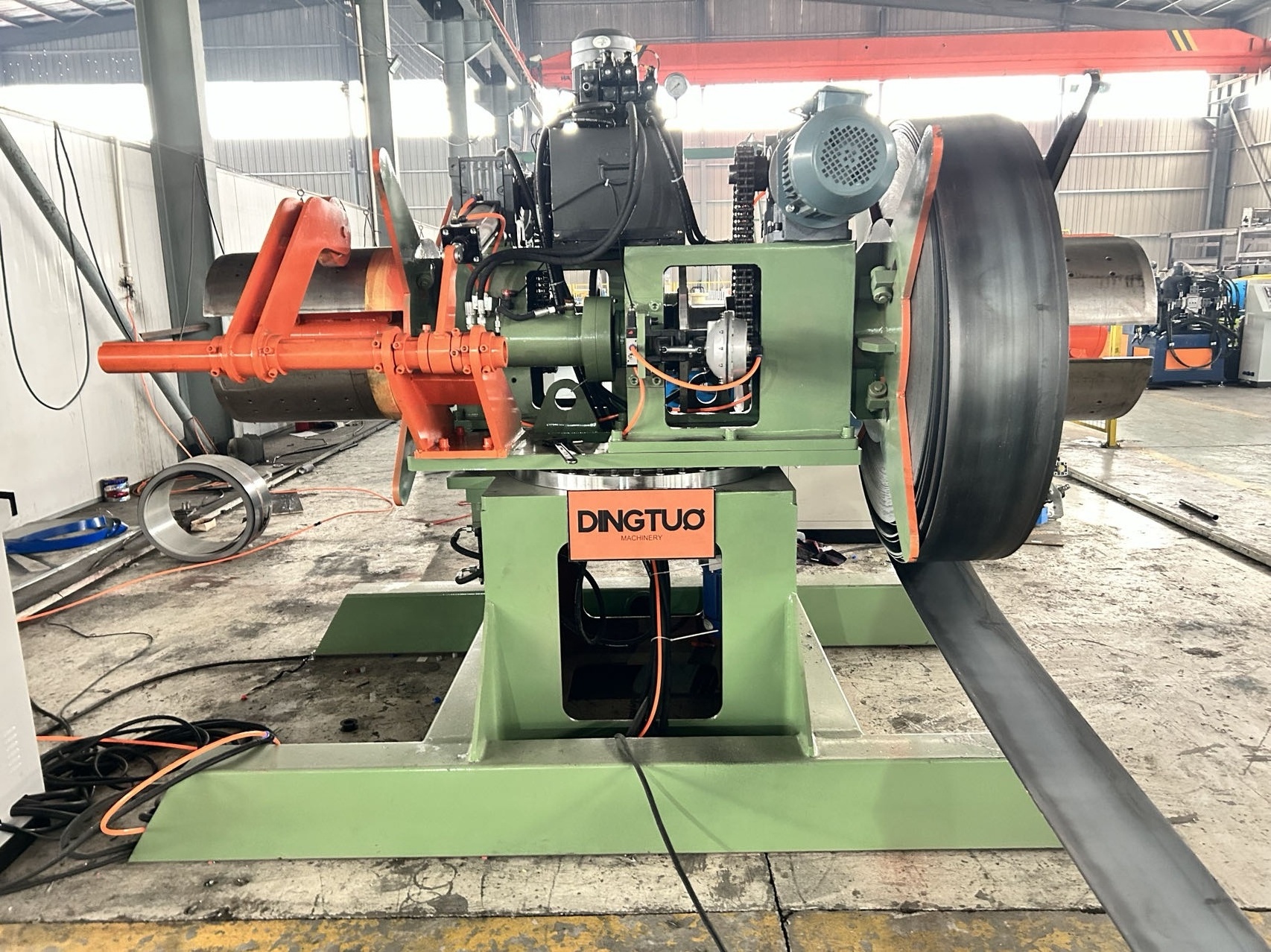 Used in Indonesia automatic fly cut c z purlin roll forming machine c shape purlin machine with stacker without change blade