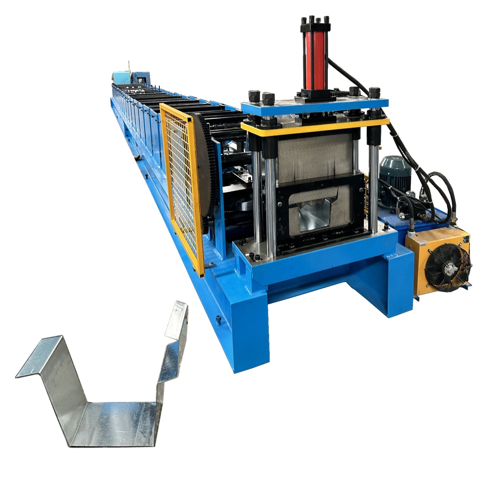 5 inch 6 inch size customized Rain Gutter Forming Machine  Seamless Gutter Machine