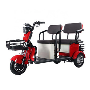 2024 Chinese Trike Electric Scooter Three Wheel Motorcycle 3 Wheel Bicycle Electric Bike Tricycles Mini Electric Car For Sale