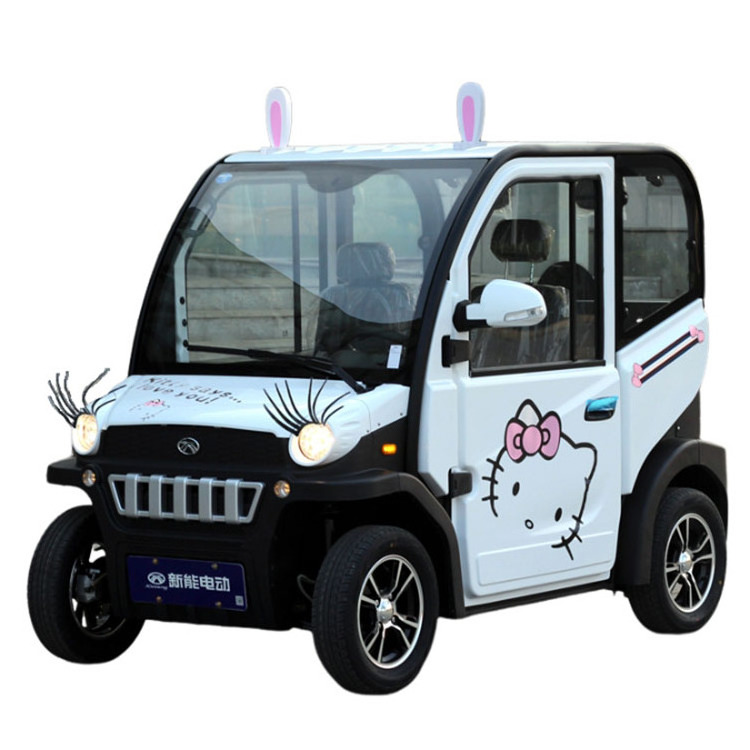 low speed hot sale4 wheel electric car  adult electric vehicle new energy car