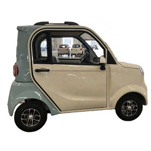 2024 new 4 Door 4 Wheel Small Electric Car for Adults in China / Low Cost Cheap Elektrische Auto Mini 4 Seat Ram Electric Cars