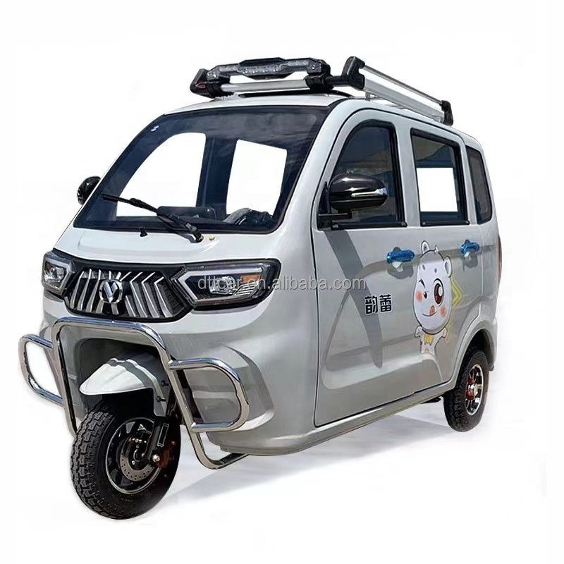 2024 Electric Closed Passenger Electric Tricycle 10 Full 4 Wheel Electric Car Unisex 60V Rompers Electric 4 Wheeler for Adults