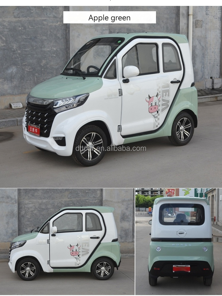 Electric Cars Mini Car Chinese 60V 1500W 4 Four Wheel Adult Cheap Vehicles Made In China for Sale