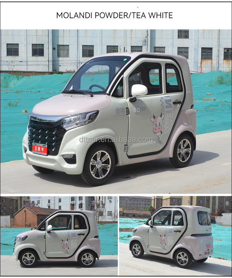 Hot selling electric mini four wheeler, adult enclosed elderly commuting vehicle low-speed 4seater 35km/h Good Quality New Adult