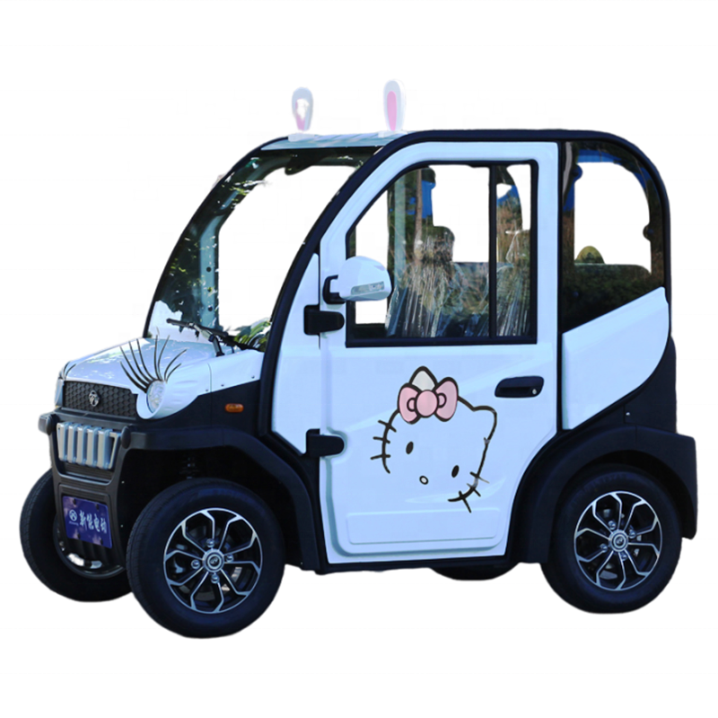 Low speed mini cars good price vehicle 45km/h 4 Wheel 110km long range mini electric car vehicle for  Adult