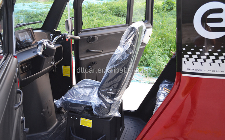 EEC Fully enclosed electric tricycle for passengers mini electric tricycle tuk tuk