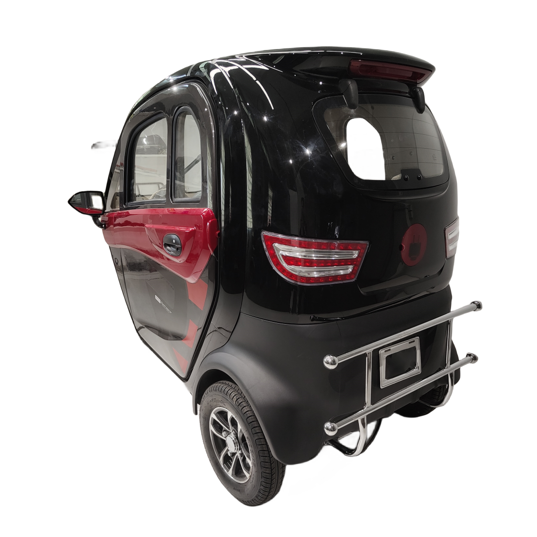 New Senior 3-Wheel Electric Tricycle  Mini Cabin Bike Fully Enclosed Mobility Scooter for Adults EEC Certified