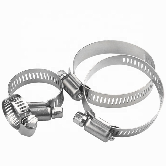 SS 201 304 316 custom and stock american type of hose clip hydraulic heavy duty quick release hose clamp