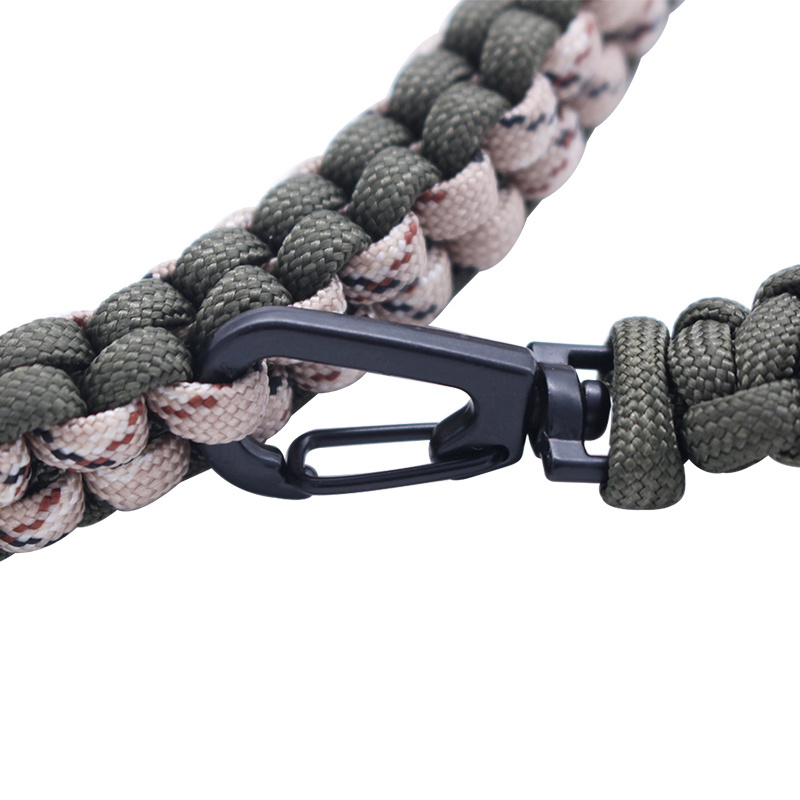 550 Paracord Hunting Call Lanyard for Predator Deer Dog Duck Goose Whistle with Removable Drops