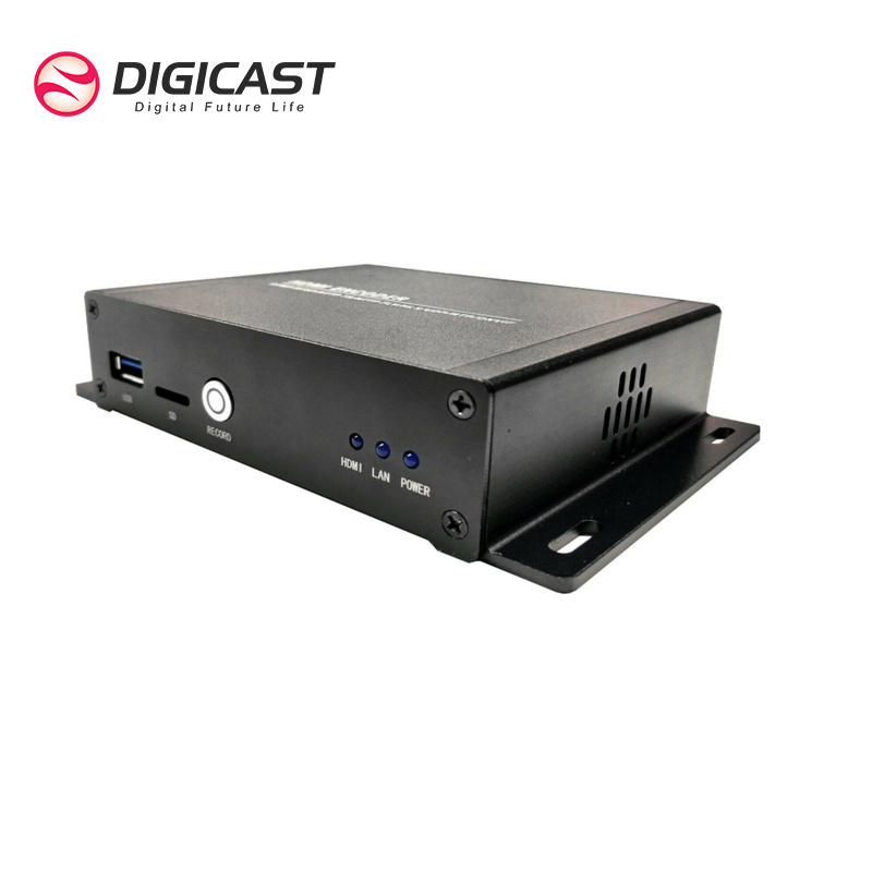 DMB-8900AU Single HD 4K 60 FPS  Encoder  IPTV Streaming  Video Encoder to any IP Network