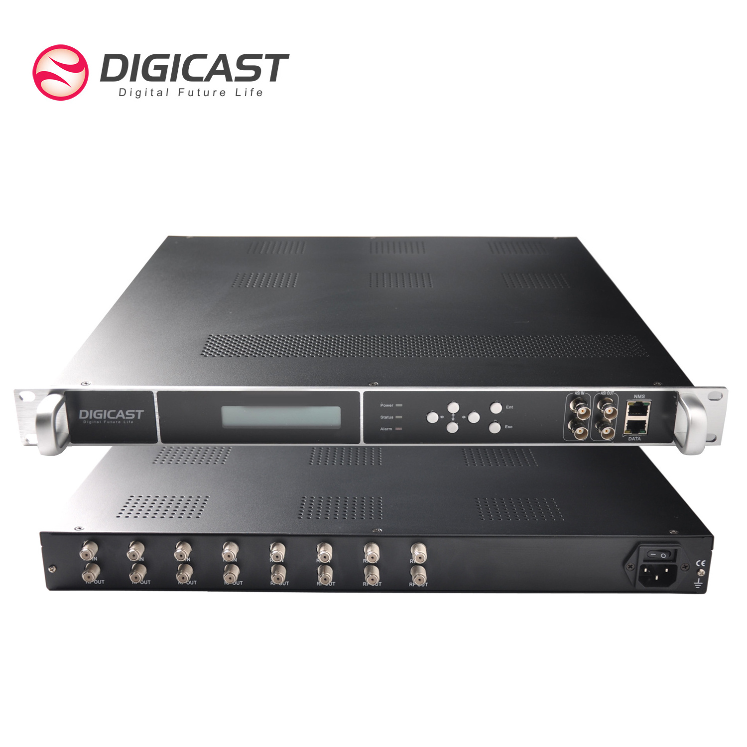 New Products Digital Headend IP Gateway 24 Tuners Input HD Satellite TV Receiver