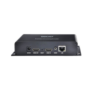 NDI HX H.264 H.265 Video Encoder Support RTSP RTP RTMP HTTP UDP SRT HLS(m3u8) Protocol for Video Broadcast