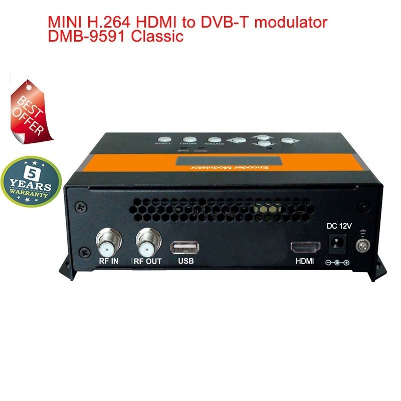 (DMB-9591) Full HD 1080p H DMI DVB-T RF Modulator for Home theater