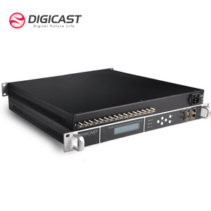 New Products Digital Headend IP Gateway 24 Tuners Input HD Satellite TV Receiver