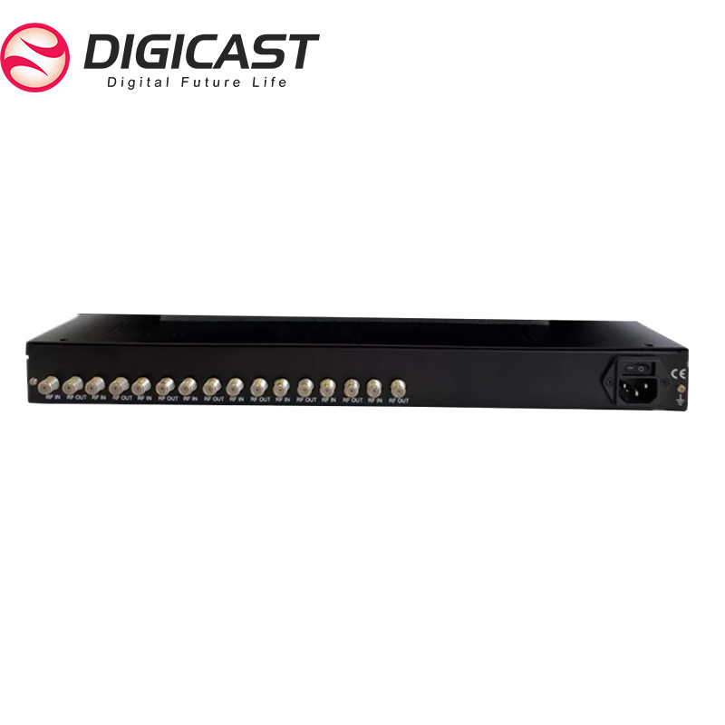 CATV Digital modulator multi channel free Tuner DVB-S2 to RF DVB-T DVB-C modulator