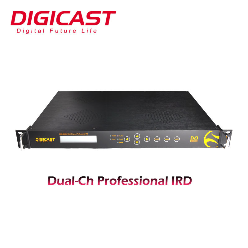 (DMB9060A) Professional CI CAM Module DVB S2 FTA Receiver DVB-C Tuner with ASI and IP Out