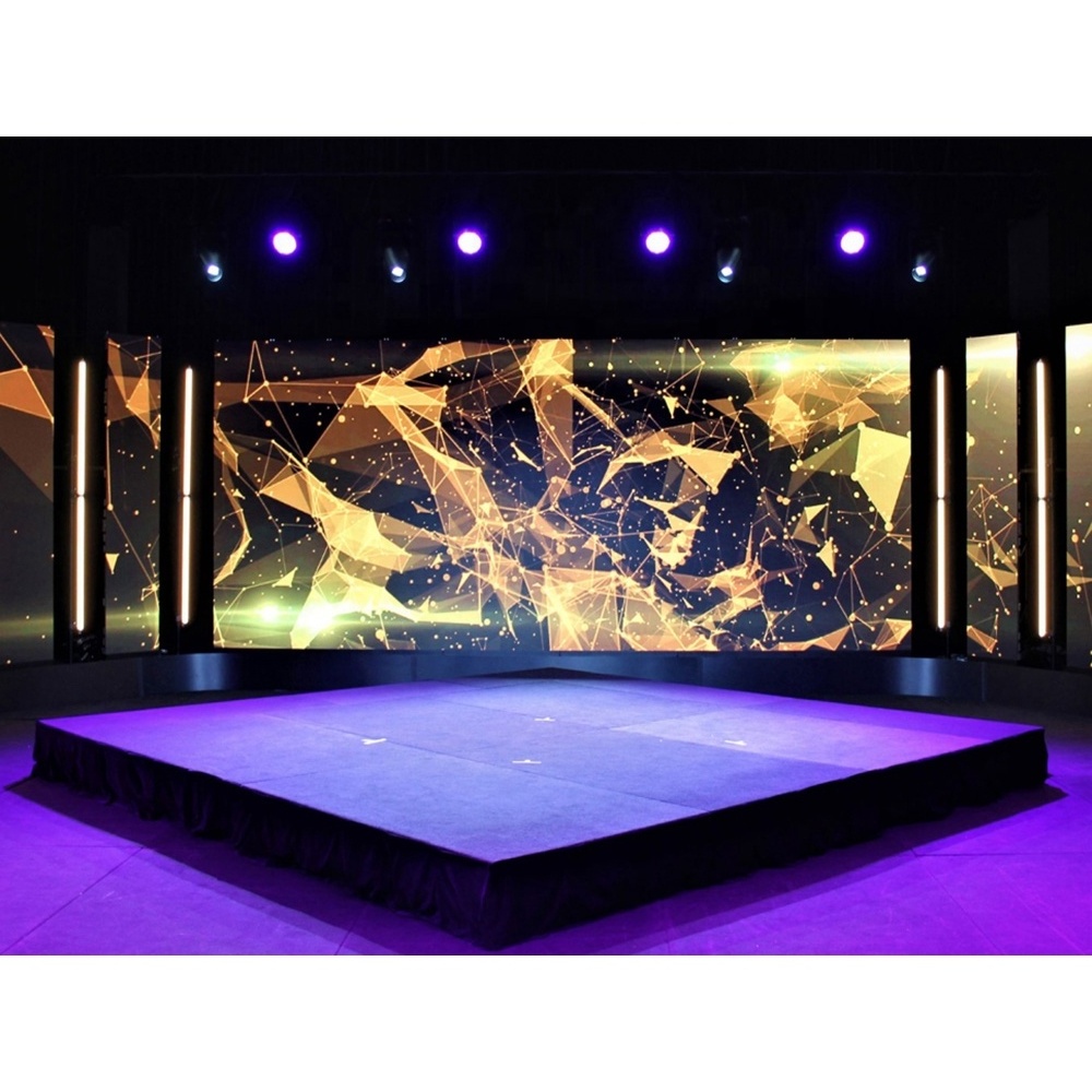 Digital Panel 500*1000 Led Stage Backdrop P 3.9Mm Indoor Video Wall 3.9 Stage Led Screen Display P3.91